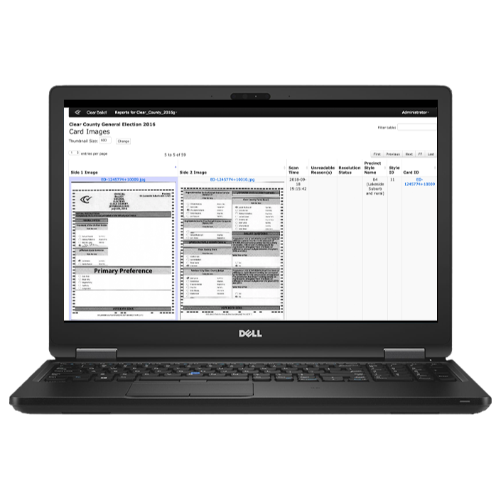 A laptop with a computer screen showing an audit 